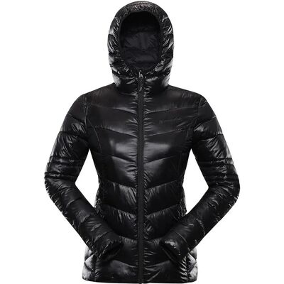 Giacca leggera antivento donna ALPINE PRO ROGA nera Giacca leggera antivento donna ALPINE PRO ROGA nera