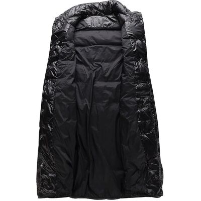 Alpine Pro LVEB095990 Czarna Długa Zimowa Kamizelka Alpine Pro LVEB095990 Czarna Długa Zimowa Kamizelka