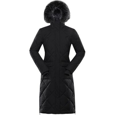 ALPINE PRO GOSBERA Black Lady's Coat - Coat ALPINE PRO GOSBERA Black Lady's Coat - Coat