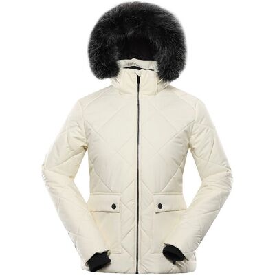 Giacca Donna Beige Alpine Pro Lodera Impermeabile - Giacca Giacca Donna Beige Alpine Pro Lodera Impermeabile - Giacca