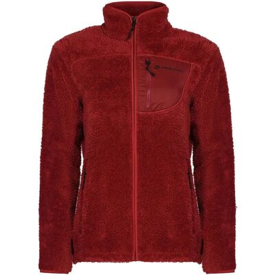 Hanorac pentru femei ALPINE PRO FERADA Merlot - Pulover Hanorac pentru femei ALPINE PRO FERADA Merlot - Pulover