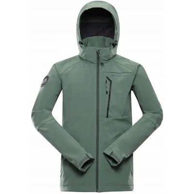 ALPINE PRO - HOOR - Loden Frost - XXL - Kurtka softshell ALPINE PRO - HOOR - Loden Frost - XXL - Kurtka softshell