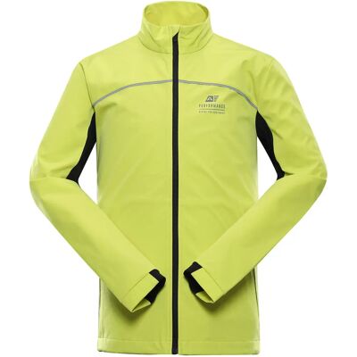Alpine Pro Zielono-żółta Męska Softshell Kurtka - Kurtka Alpine Pro Zielono-żółta Męska Softshell Kurtka - Kurtka