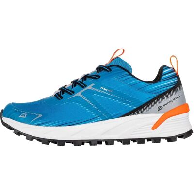 ALPINE PRO HERMONE Buty sportowe elektryczny niebieski limonka - Buty sportowe ALPINE PRO HERMONE Buty sportowe elektryczny niebieski limonka - Buty sportowe