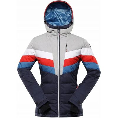 ALPINE PRO FEEDERRA Indigo Damska Kurtka Narciarska - Kurtka Narciarska ALPINE PRO FEEDERRA Indigo Damska Kurtka Narciarska - Kurtka Narciarska