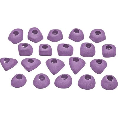 OCUN Klettergriffe Set - Violett - Klettertyp OCUN Klettergriffe Set - Violett - Klettertyp