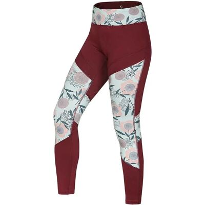 Ocun Rhea Leggings - Damen - Rot/Multicolor - Leggings Ocun Rhea Leggings - Damen - Rot/Multicolor - Leggings