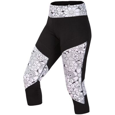 Leggings Ocun Rhea 3/4 - Neri Caviar - Taglia S - Leggings donna Leggings Ocun Rhea 3/4 - Neri Caviar - Taglia S - Leggings donna