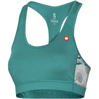 Ocun Green Porcelain Misty Bra - Sports Bra Ocun Green Porcelain Misty Bra - Sports Bra