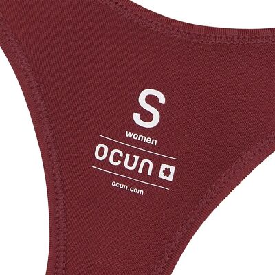 Ocun Misty Sport Bra - Wine Merlot - Ergonomic Fit Ocun Misty Sport Bra - Wine Merlot - Ergonomic Fit