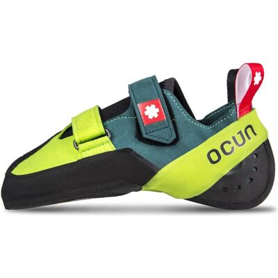 Ocun Havoc - Blaue/Grüne Kletterschuhe - Bouldern & Vorstieg Ocun Havoc - Blaue/Grüne Kletterschuhe - Bouldern & Vorstieg