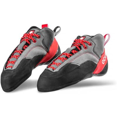Ocun Jett Crack Grauer Rot Kletterschuhe - Kletterschuhe Ocun Jett Crack Grauer Rot Kletterschuhe - Kletterschuhe