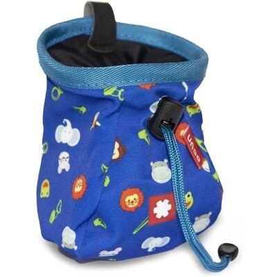 Ocun Lucky Kid + Belt Frog Pink - Geantă cu cretă pentru copii Ocun Lucky Kid + Belt Frog Pink - Geantă cu cretă pentru copii