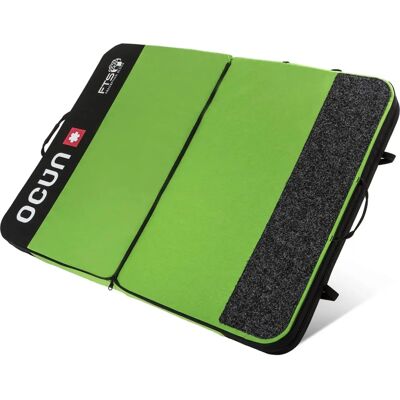 Ocun Moonwalk FTS - Crashpad Vert - Taille Unique - Équipement d'Escalade - Publicité Ocun Moonwalk FTS - Crashpad Vert - Taille Unique - Équipement d'Escalade - Publicité