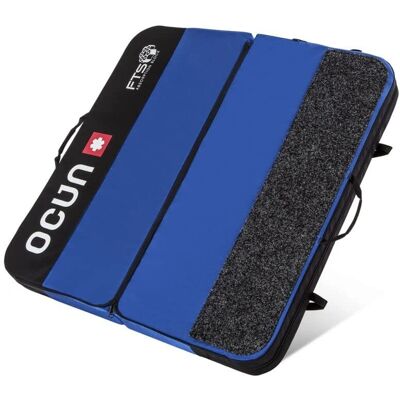 Ocun Joker FTS Bleu Foncé - Crashpad - Publicité Ocun Joker FTS Bleu Foncé - Crashpad - Publicité