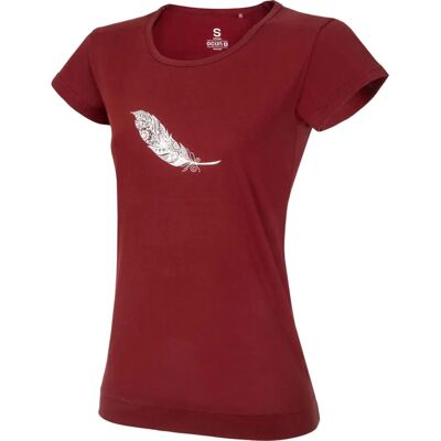Ocun Classic T Organic Feather Wein Syrah - T-Shirt Ocun Classic T Organic Feather Wein Syrah - T-Shirt