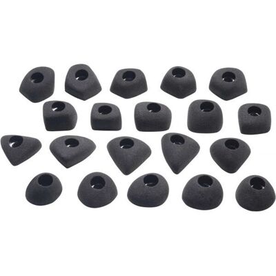 Ocun Schwarzes Klettergriffe Set - 20 Stück Ocun Schwarzes Klettergriffe Set - 20 Stück