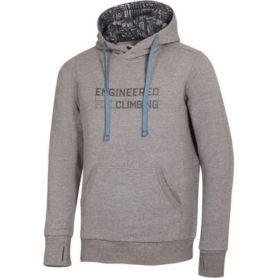 Felpa con cappuccio Ocun Uomo Grigia Paloma - Hoodie da arrampicata Felpa con cappuccio Ocun Uomo Grigia Paloma - Hoodie da arrampicata