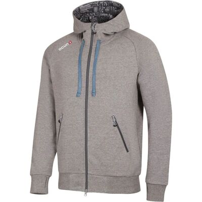 Ocun Grauer Hoodie - Kletterhoodie für Herren Ocun Grauer Hoodie - Kletterhoodie für Herren