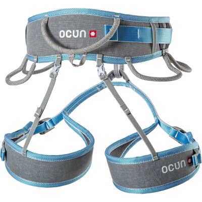 Ocun Blau Grau Twist Tech Eco Klettergurt - Klettergurt Ocun Blau Grau Twist Tech Eco Klettergurt - Klettergurt