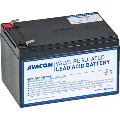 Avacom RBC4 USV-Batterie - Verschlossene Bleisäure - Schwarz Avacom RBC4 USV-Batterie - Verschlossene Bleisäure - Schwarz