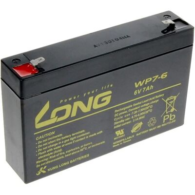 Avacom Long 6V 7Ah Bleisäurebatterie - Batterie Avacom Long 6V 7Ah Bleisäurebatterie - Batterie