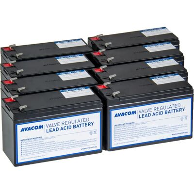 Avacom RBC27-KIT - USV Batterie Kit - Verschlossene Blei-Säure - 8 Batterien - 21,6 kg Avacom RBC27-KIT - USV Batterie Kit - Verschlossene Blei-Säure - 8 Batterien - 21,6 kg