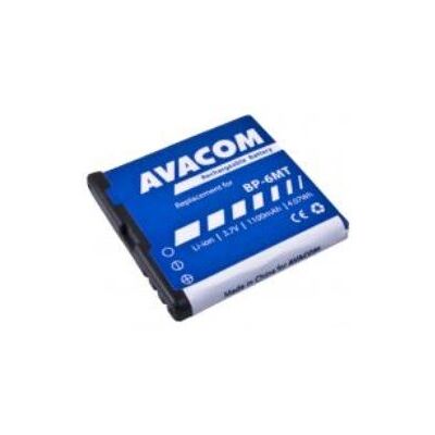Avacom BP-6MT Akku - Nokia E51, N81, N82 - Lithium-Ion 1100mAh Avacom BP-6MT Akku - Nokia E51, N81, N82 - Lithium-Ion 1100mAh