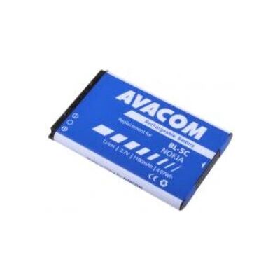 Avacom BL5C Akku - Nokia 6230, N70 - Lithium-Ionen - 1100 mAh - 3,7 V Avacom BL5C Akku - Nokia 6230, N70 - Lithium-Ionen - 1100 mAh - 3,7 V