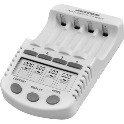 Nabíječka baterií AVACOM JVL-505 - NiMH/Ni-Cd, 4 kanály, USB Nabíječka baterií AVACOM JVL-505 - NiMH/Ni-Cd, 4 kanály, USB
