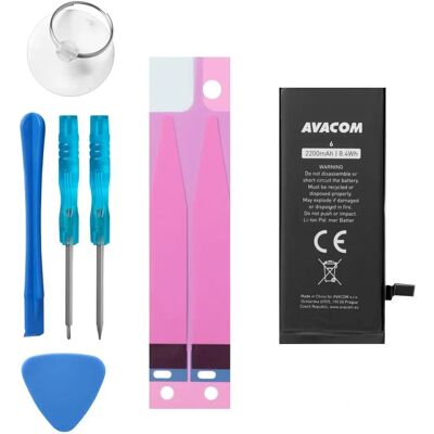 Avacom 616-0808 Hochkapazitätsbatterie für iPhone 6 - Akku Avacom 616-0808 Hochkapazitätsbatterie für iPhone 6 - Akku