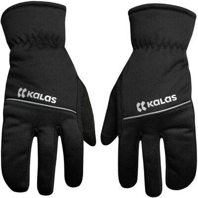 KALAS 2XL Schwarze Fahrradhandschuhe - Winterisoliert - Unisex KALAS 2XL Schwarze Fahrradhandschuhe - Winterisoliert - Unisex
