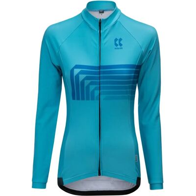 KALAS Maglietta Termica Blu a Manica Lunga - T-Shirt KALAS Maglietta Termica Blu a Manica Lunga - T-Shirt