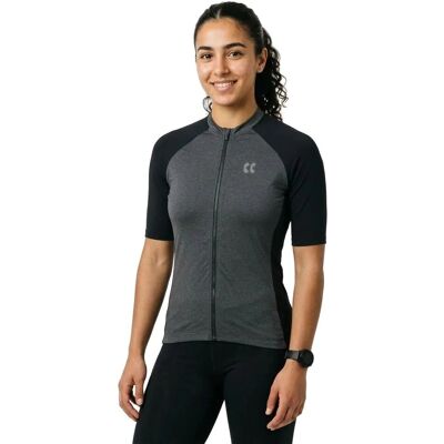 Maglia Kalas Passion Z4 Manica Corta Grigia e Nera Donna Maglia Kalas Passion Z4 Manica Corta Grigia e Nera Donna