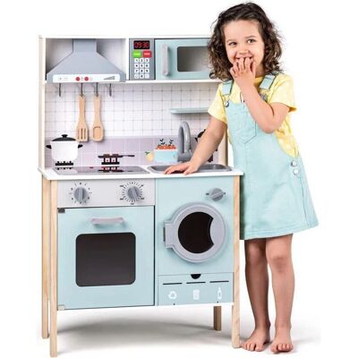 Woody Kinderküche - Umweltfreundliches Spielset Woody Kinderküche - Umweltfreundliches Spielset