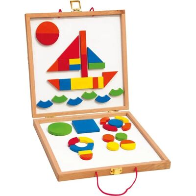 Magnetická kreativní sada Woodyland - Vzory puzzle hračka Magnetická kreativní sada Woodyland - Vzory puzzle hračka