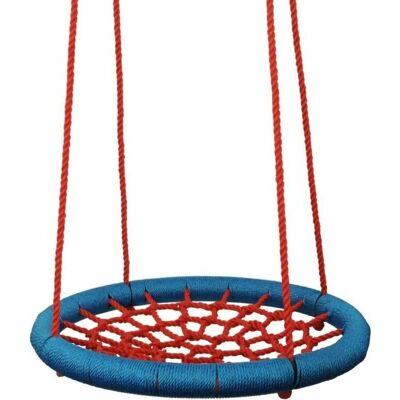 Woody Modèle 85cm - Rouge-Bleu Balancoire d’Extérieur - Publicité Woody Modèle 85cm - Rouge-Bleu Balancoire d’Extérieur - Publicité