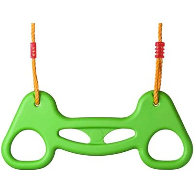 Anneaux de Gymnastique en Plastique Vert Woody Support 80kg pour Enfants 3+ - Publicité Anneaux de Gymnastique en Plastique Vert Woody Support 80kg pour Enfants 3+ - Publicité