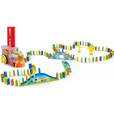 Alltoys Mašinka s dominem - Hračka vláček Alltoys Mašinka s dominem - Hračka vláček