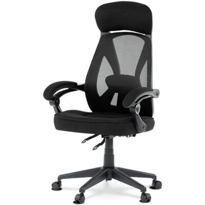 Kancelářská židle Autronic - Černá síťovina & látka - Ergonomická a nastaviteľná Kancelářská židle Autronic - Černá síťovina & látka - Ergonomická a nastaviteľná