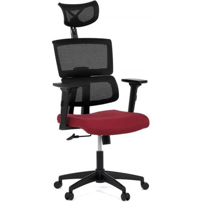 Carryhome Drehstuhl - Netz Mikrofaser Bordeaux bis 110kg Carryhome Drehstuhl - Netz Mikrofaser Bordeaux bis 110kg