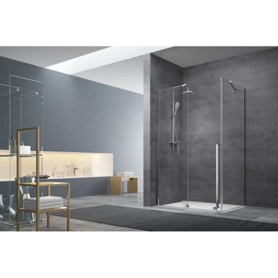 Swiss Aqua Technologies SIKOWIXMSTENA90 - Panel lateral de ducha - Walk-In Xmotion Swiss Aqua Technologies SIKOWIXMSTENA90 - Panel lateral de ducha - Walk-In Xmotion