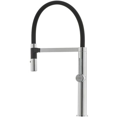 Siko - Mezclador de cocina con brazo de silicona y fijación magnética - Negro Siko - Mezclador de cocina con brazo de silicona y fijación magnética - Negro