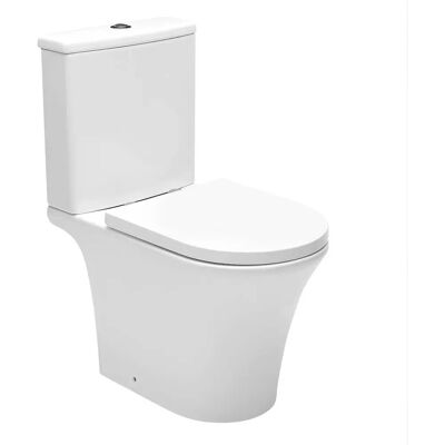 Swiss Aqua Technologies - WC senza brida con sedile soft close - riempimento inferiore Swiss Aqua Technologies - WC senza brida con sedile soft close - riempimento inferiore