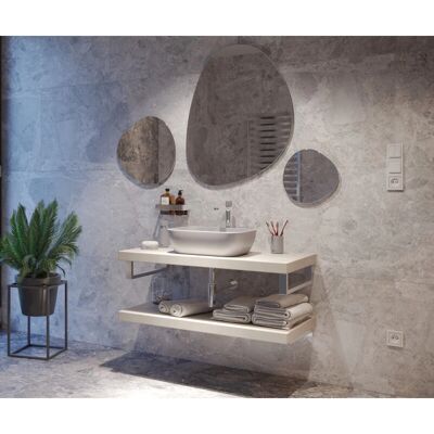 Swiss Aqua Technologies - Lavabo de vaso Infinitio - Duradero, Gris mate Swiss Aqua Technologies - Lavabo de vaso Infinitio - Duradero, Gris mate