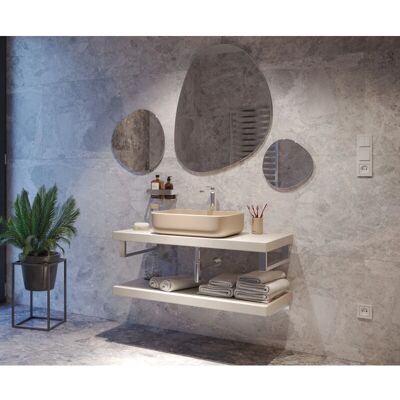 Swiss Aqua Technologies - Lavabo de Cerámica Marrón Mate Infinitio Swiss Aqua Technologies - Lavabo de Cerámica Marrón Mate Infinitio