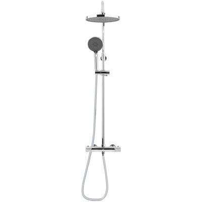 Swiss Aqua Technologies - Modelo SATSSTK - Columna de ducha termostática - Cromo Swiss Aqua Technologies - Modelo SATSSTK - Columna de ducha termostática - Cromo