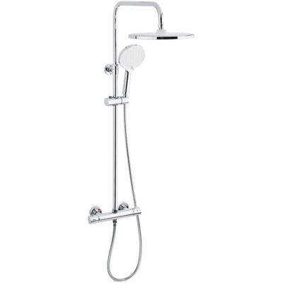 Columna de ducha XXL 250 Swiss Aqua Technologies - Termostática, 3 chorros, cromo Columna de ducha XXL 250 Swiss Aqua Technologies - Termostática, 3 chorros, cromo