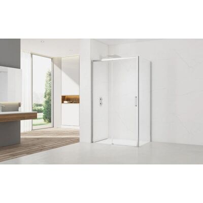 Swiss Aqua Technologies TEXDBB120S90-SET 120x90 cm Perfiles cromados Cristal Glass Mampara ducha Swiss Aqua Technologies TEXDBB120S90-SET 120x90 cm Perfiles cromados Cristal Glass Mampara ducha