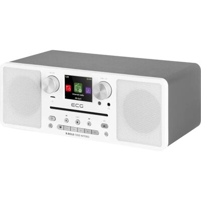 ECG B.BOLD 7200 Intero - Internetradio, Wi-Fi, DAB+ FM, Bluetooth, CD, USB, Holzgehäuse ECG B.BOLD 7200 Intero - Internetradio, Wi-Fi, DAB+ FM, Bluetooth, CD, USB, Holzgehäuse